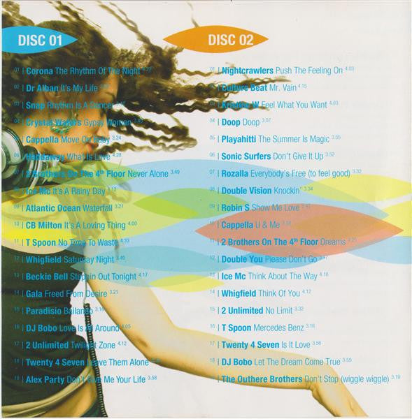 Various : The Rhythm Of The Night - The Ultimate 90's Collection (2xCD, Comp)