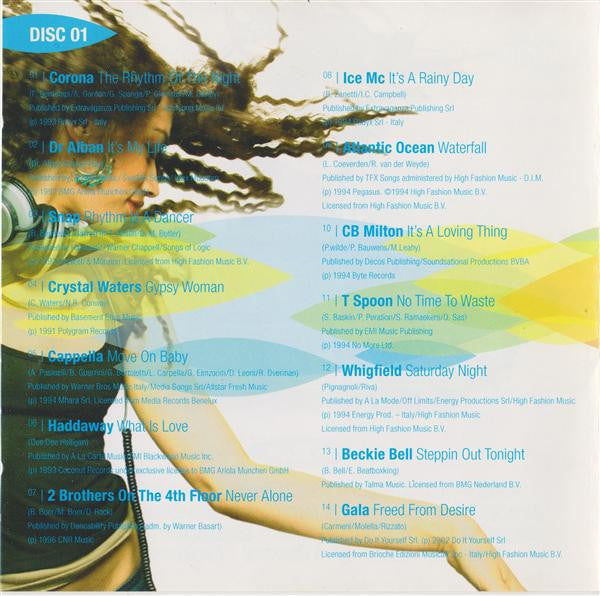 Various : The Rhythm Of The Night - The Ultimate 90's Collection (2xCD, Comp)