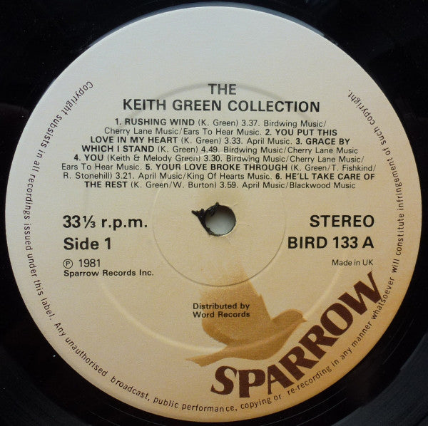 Keith Green (2) : The Keith Green Collection (LP, Comp)