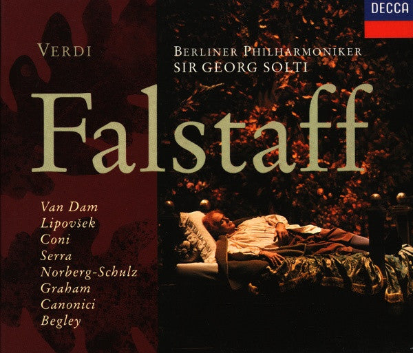 Giuseppe Verdi - José van Dam, Marjana Lipovšek, Paolo Coni, Luciana Serra, Elisabeth Norberg-Schulz, Susan Graham (2), Luca Canonici, Kim Begley, Berliner Philharmoniker, Georg Solti : Falstaff (2xCD)