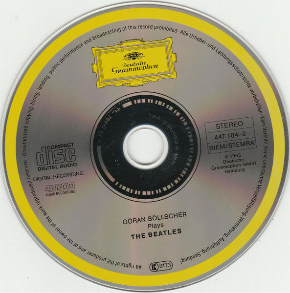 Göran Söllscher : Here, There And Everywhere (Göran Söllscher Plays The Beatles) (CD, Album)