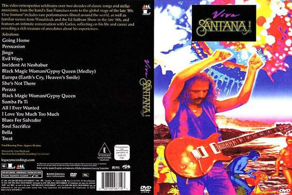Santana : Viva Santana! (DVD-V, PAL)