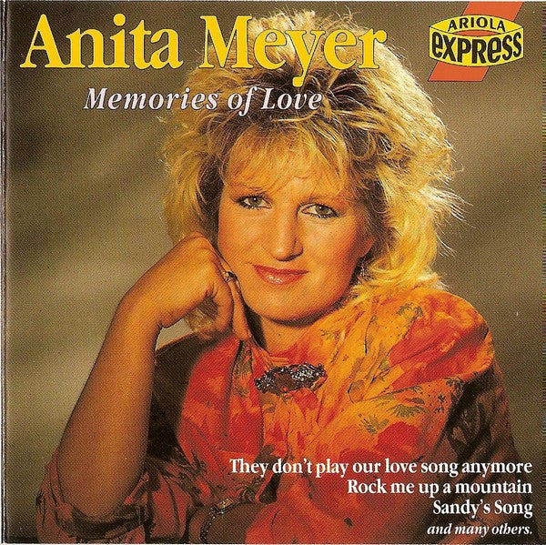 Anita Meyer : Memories Of Love (CD, Comp)