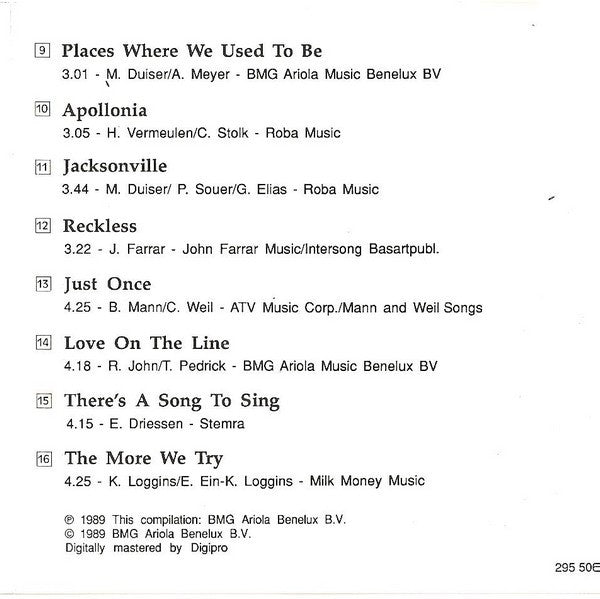 Anita Meyer : Memories Of Love (CD, Comp)