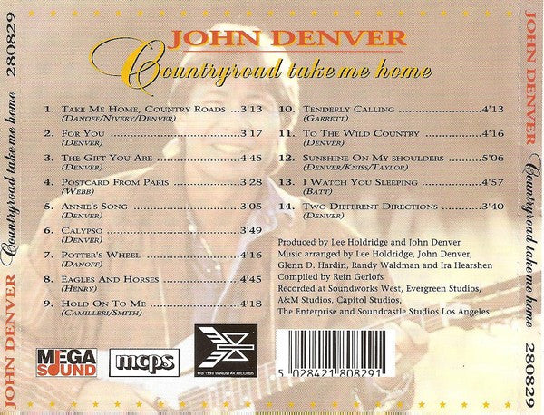 John Denver : Countryroad Take Me Home (CD, Comp)