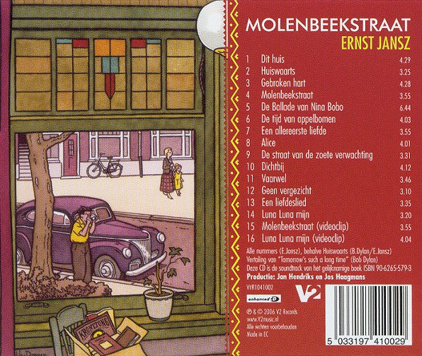 Ernst Jansz : Molenbeekstraat (CD, Album, Enh)