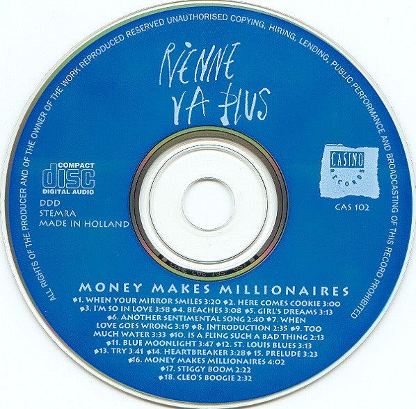 Rienne Va Plus : Money Makes Millionaires (CD, Album)