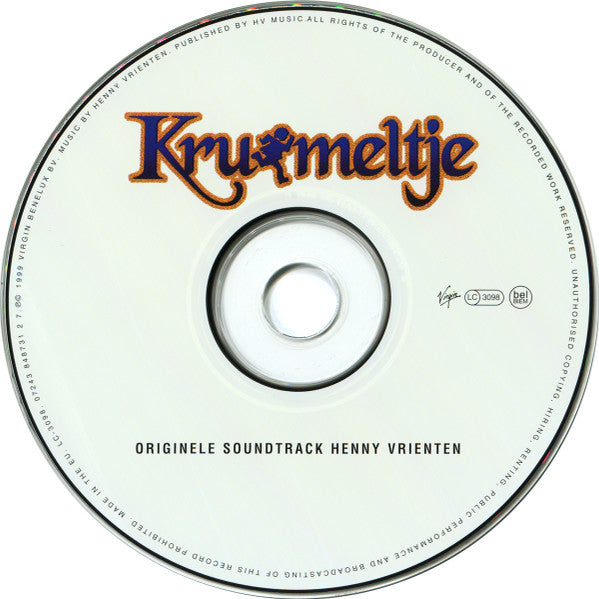 Henny Vrienten : Kruimeltje (Originele Soundtrack) (CD, Album)