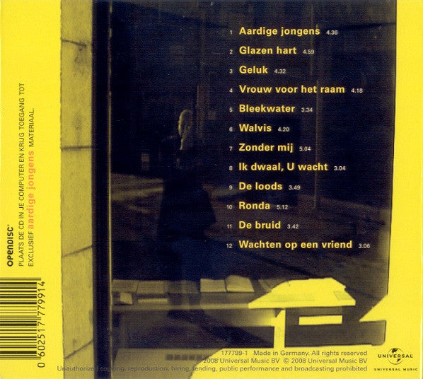 Frank Boeijen, Henk Hofstede, Henny Vrienten : Aardige Jongens (CD, Album, Dig)