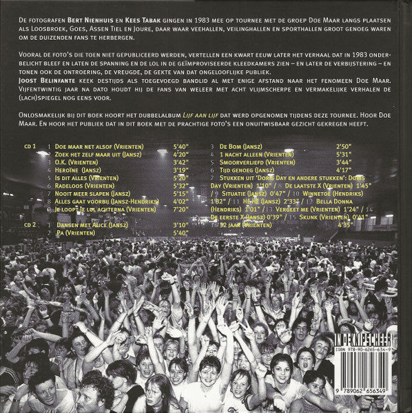 Doe Maar : Lijf Aan Lijf (2xCD, Album, RE, RM, Wit)