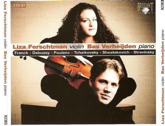 Liza Ferschtman / Bas Verheijden : Liza Ferschtman Violin Bas Verheijden Piano (2xCD, Album)