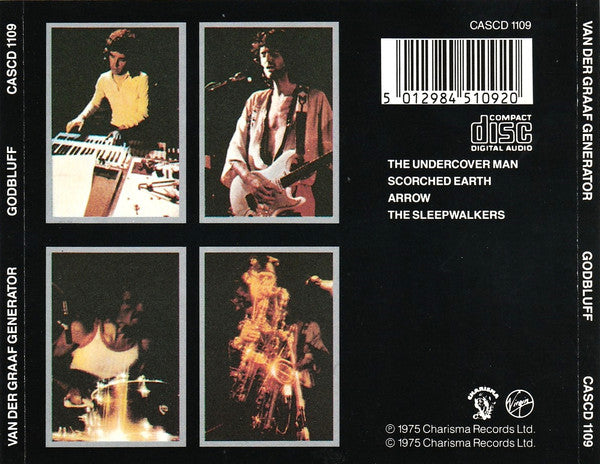 Van Der Graaf Generator : Godbluff (CD, Album, RE, Nim)