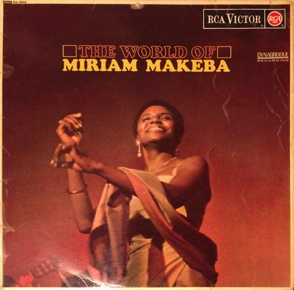 Miriam Makeba : The World Of Miriam Makeba (LP, Album, Mono)