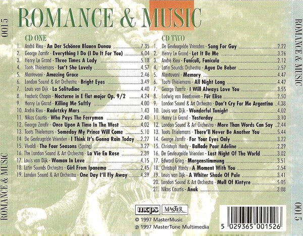 Various : Romance & Music (2xCD, Comp)