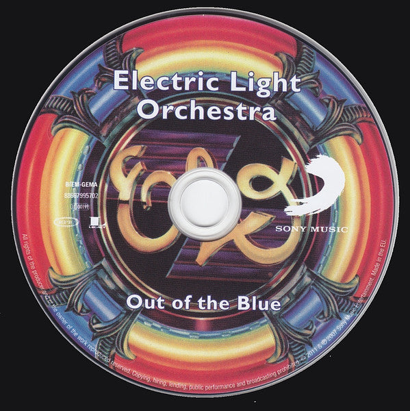Electric Light Orchestra : Out Of The Blue (CD, Album, RE, RM)