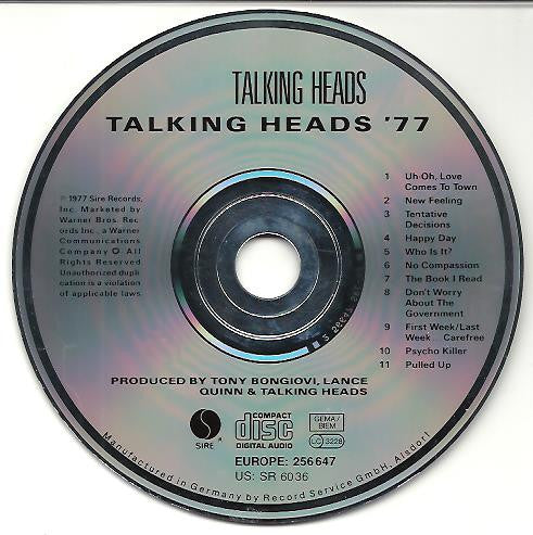 Talking Heads : Talking Heads: 77 (CD, Album, RE, Sil)