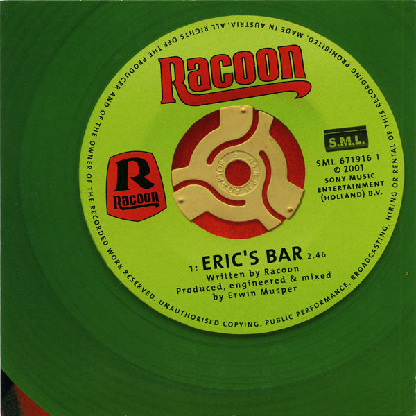 Racoon (4) : Eric's Bar (CD, Single, Car)