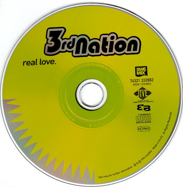 3rd Nation : Real Love (CD, Maxi)