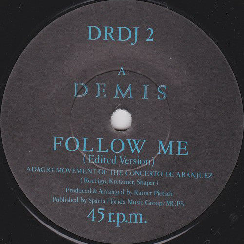 Demis Roussos : Follow Me (7", Single, DJ )