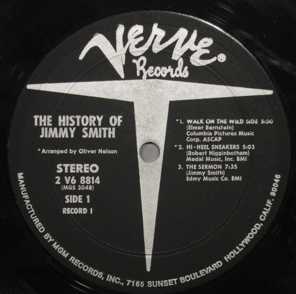 Jimmy Smith : The History Of Jimmy Smith (2xLP, Comp, Gat)