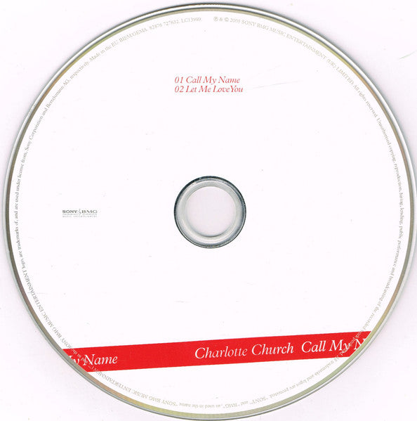 Charlotte Church : Call My Name (CD, Single)