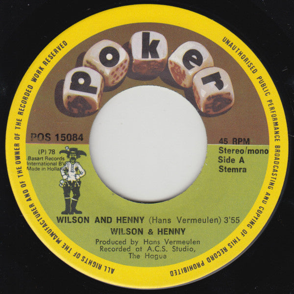 Julio Wilson & Henny Huisman : Wilson & Henny / Diana Gould (7", Single)