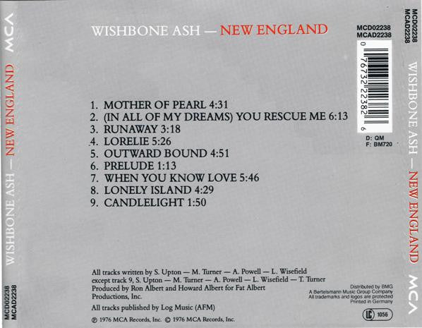 Wishbone Ash : New England (CD, Album, RE, RP)