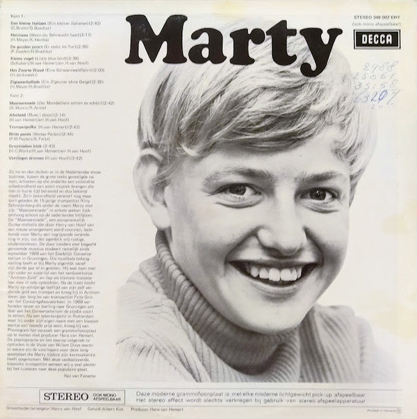 Marty (7) : Marty (LP, Album)