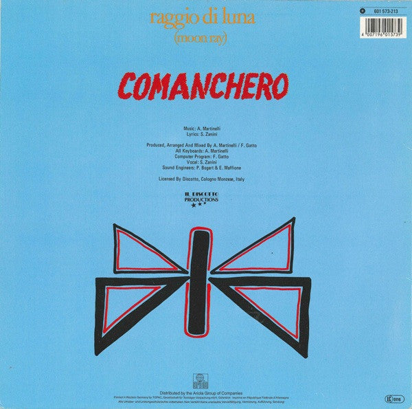 Raggio Di Luna : Comanchero (12", Maxi)