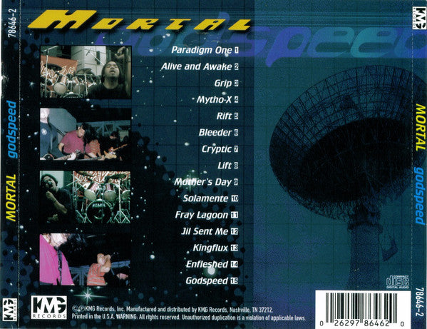 Mortal (2) : Godspeed 1991–1994 (CD, Comp, MP)