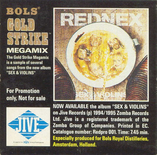 Rednex : Gold Strike Megamix (CD, Mini, Single, Promo, Smplr)