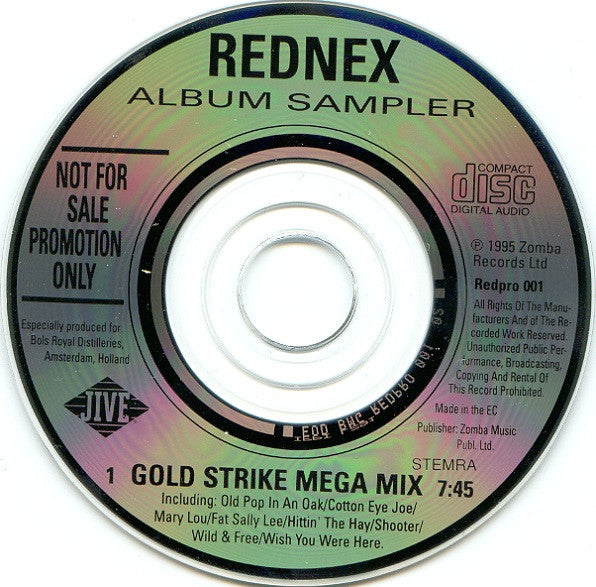 Rednex : Gold Strike Megamix (CD, Mini, Single, Promo, Smplr)