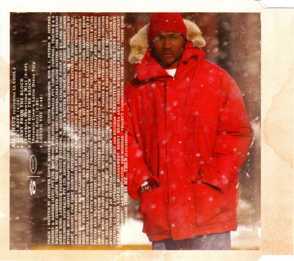 Jennifer Lopez Featuring LL Cool J : All I Have (CD, Single)