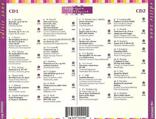 Various : Aangenaam... Klassiek - Editie 2000 (2xCD, Comp, Promo)