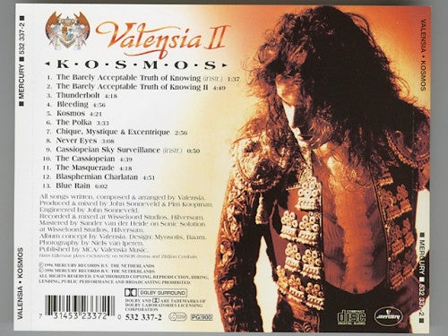 Valensia : Valensia II: Kosmos (CD, Album)