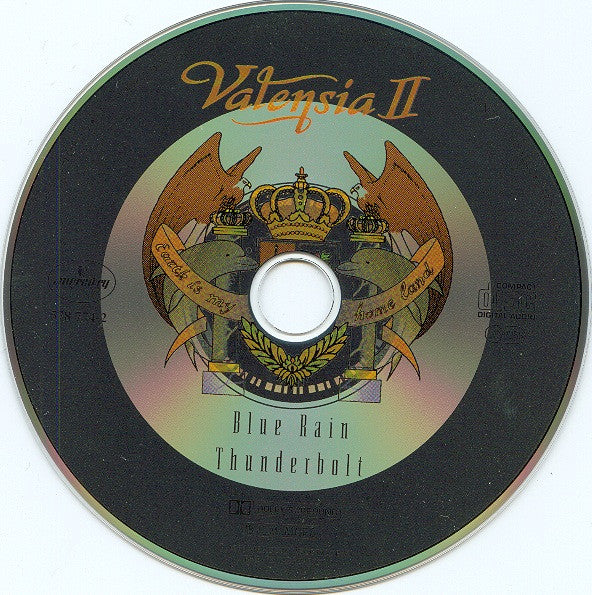 Valensia : Blue Rain / Thunderbolt (CD, Single)
