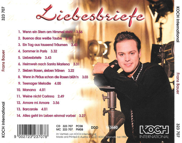 Frans Bauer : Liebesbriefe (CD, Album)