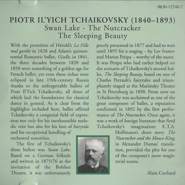 Pyotr Ilyich Tchaikovsky : Ballets From The Bolshoi (CD, Comp)
