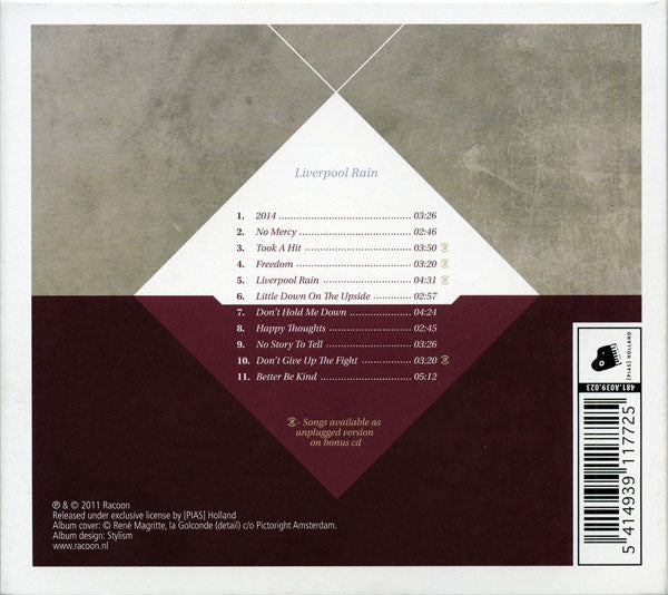 Racoon (4) : Liverpool Rain (CD, Album + CD + Dlx)