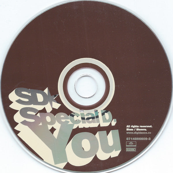 Special D. : You (CD, Single)