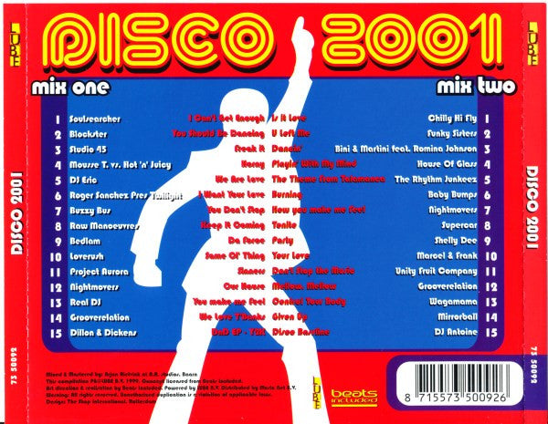 Various : Disco 2001 (The New House Sound For The Disco Generation) (2xCD, Mixed)