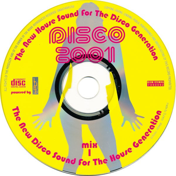 Various : Disco 2001 (The New House Sound For The Disco Generation) (2xCD, Mixed)