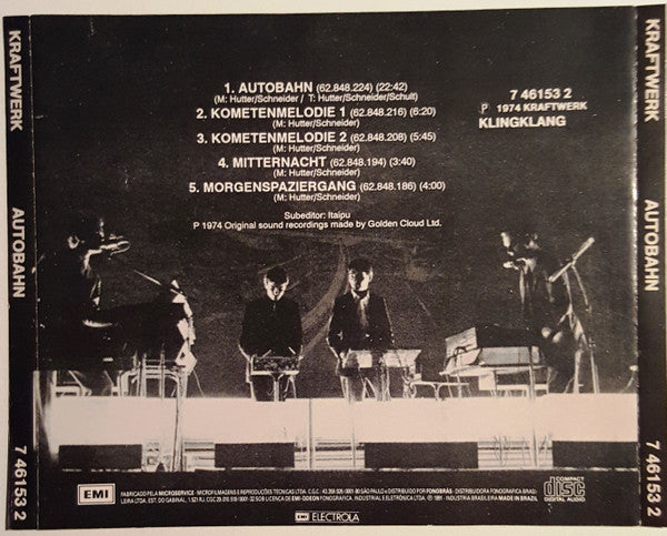 Kraftwerk : Autobahn (CD, Album, RE)