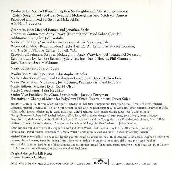 Michael Kamen : Mr. Holland's Opus (Original Motion Picture Score) (CD, Album)