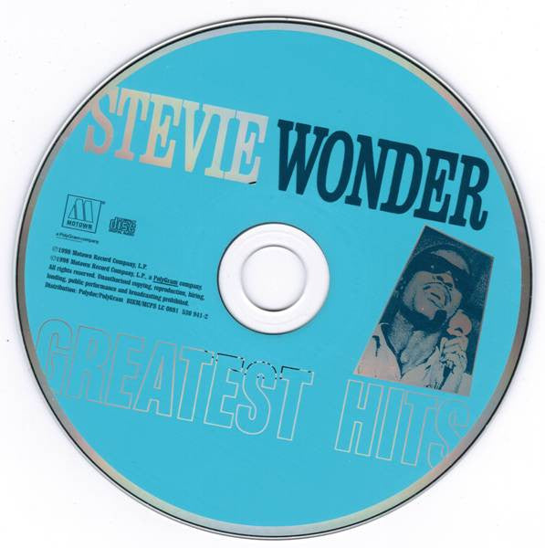 Stevie Wonder : Greatest Hits (CD, Comp, RE, RM, RP)