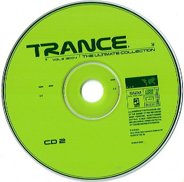 Various : Trance - The Ultimate Collection Vol. 3 2004 (4xCD, Comp, Mixed)