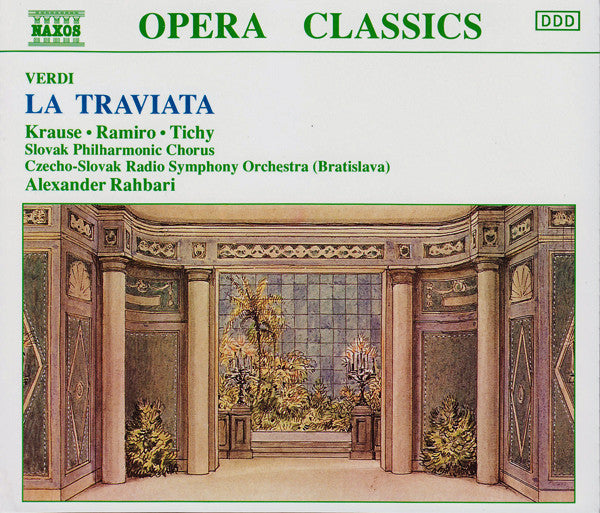 Giuseppe Verdi, Monika Krause • Yordy Ramiro • Georg Tichy, Slovak Philharmonic Chorus, Slovak Radio Symphony Orchestra, Alexander Rahbari : La Traviata (2xCD, Album)
