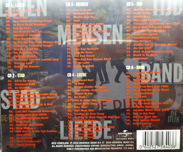 De Dijk : 100 X (6xCD, Comp)