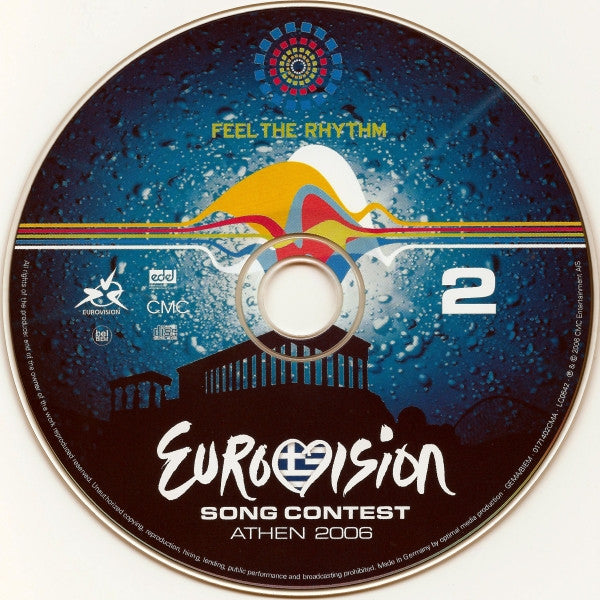 Various : Eurovision Song Contest Athen 2006 - Feel The Rhythm (2xCD, Comp)