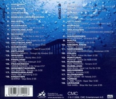 Various : Eurovision Song Contest Athen 2006 - Feel The Rhythm (2xCD, Comp)